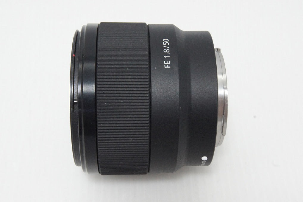 良品 SONY ソニー FE 50mm F1.8 SEL50F18F Eマウント 単焦点レンズ フルサイズ フード付 260527ak