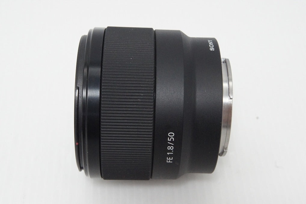 良品 SONY ソニー FE 50mm F1.8 SEL50F18F Eマウント 単焦点レンズ フルサイズ フード付 260527ak