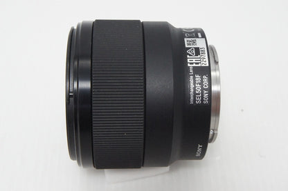 良品 SONY ソニー FE 50mm F1.8 SEL50F18F Eマウント 単焦点レンズ フルサイズ フード付 260527ak