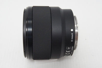 良品 SONY ソニー FE 50mm F1.8 SEL50F18F Eマウント 単焦点レンズ フルサイズ フード付 260527ak