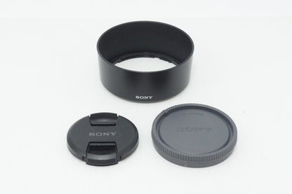 良品 SONY ソニー FE 50mm F1.8 SEL50F18F Eマウント 単焦点レンズ フルサイズ フード付 260527ak