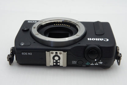訳あり品 Canon キヤノン EOS M2 ボディ ミラーレス一眼カメラ ブラック 251217i