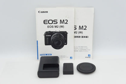 訳あり品 Canon キヤノン EOS M2 ボディ ミラーレス一眼カメラ ブラック 251217i
