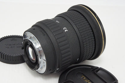 美品 Tokina トキナー AT-X PRO DX 12-24mm F4 ASPHERICAL IF Nikon Fマウント APS-C ズームレンズ フード付 260528o
