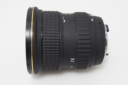 美品 Tokina トキナー AT-X PRO DX 12-24mm F4 ASPHERICAL IF Nikon Fマウント APS-C ズームレンズ フード付 260528o