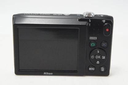 美品 Nikon ニコン COOLPIX S2900 コンパクトデジタルカメラ シルバー 260910c