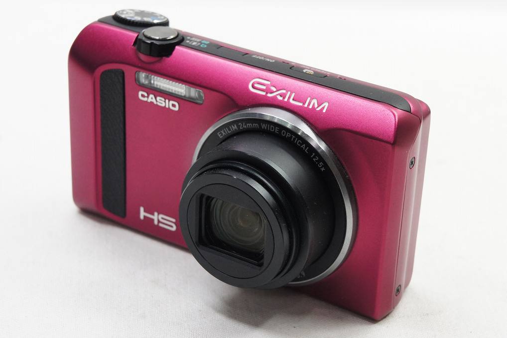 美品 CASIO カシオ EXILIM EX-ZR410 コンパクトデジタルカメラ ピンク 250610a