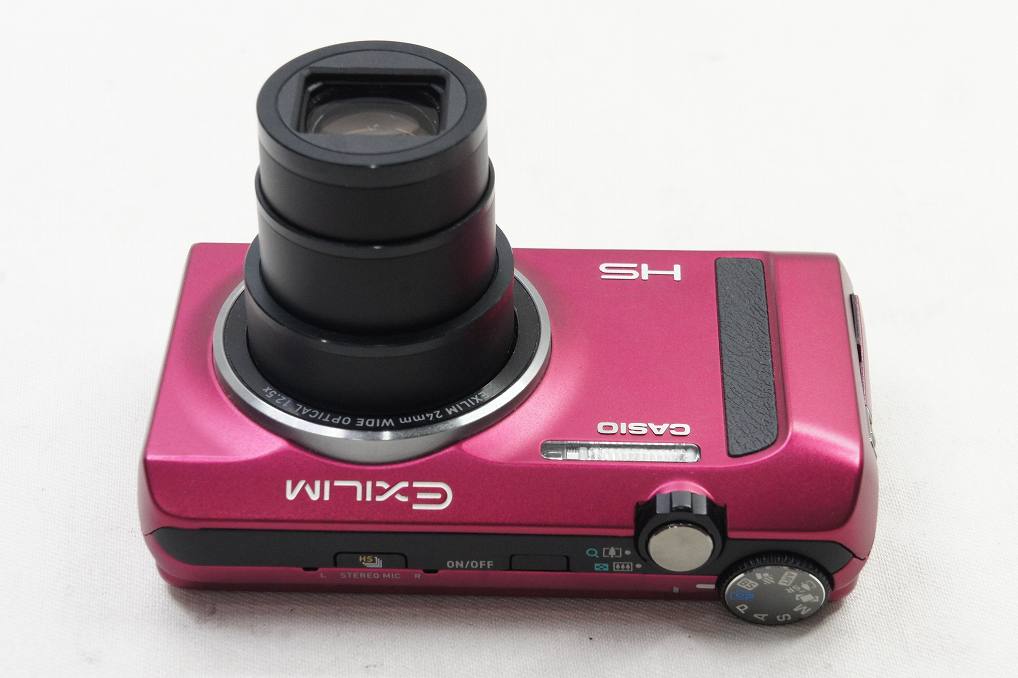 美品 CASIO カシオ EXILIM EX-ZR410 コンパクトデジタルカメラ ピンク 250610a