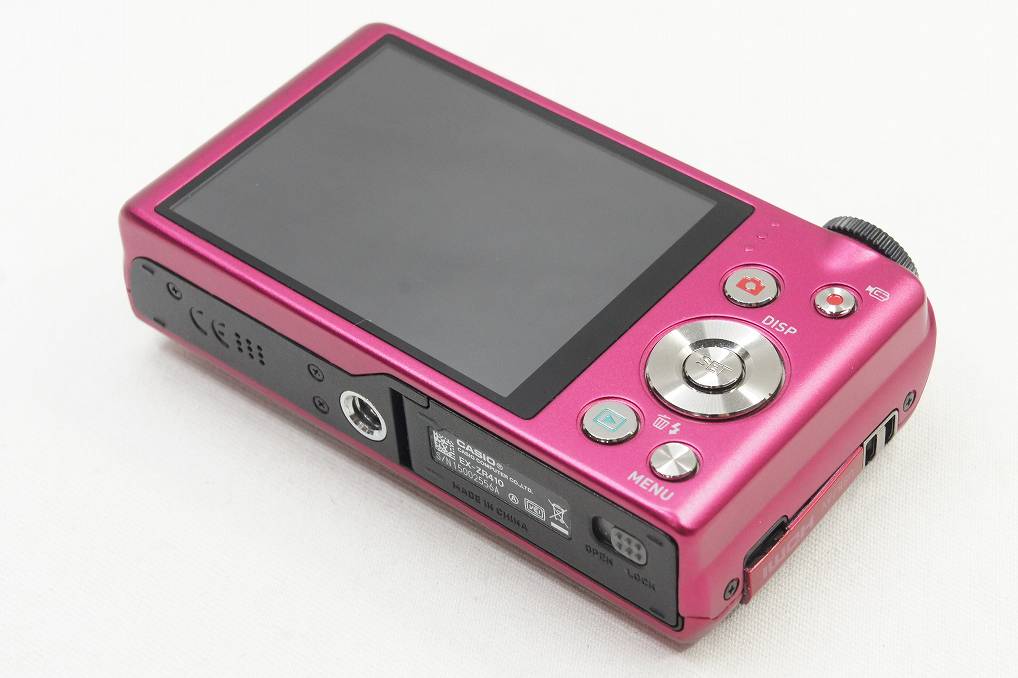 美品 CASIO カシオ EXILIM EX-ZR410 コンパクトデジタルカメラ ピンク 250610a