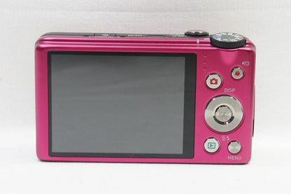 美品 CASIO カシオ EXILIM EX-ZR410 コンパクトデジタルカメラ ピンク 250610a