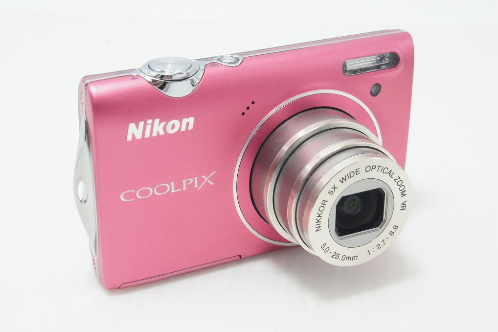 Nikon ニコン COOLPIX S5100 コンパクトデジタルカメラ ホットピンク 元箱付 260910e