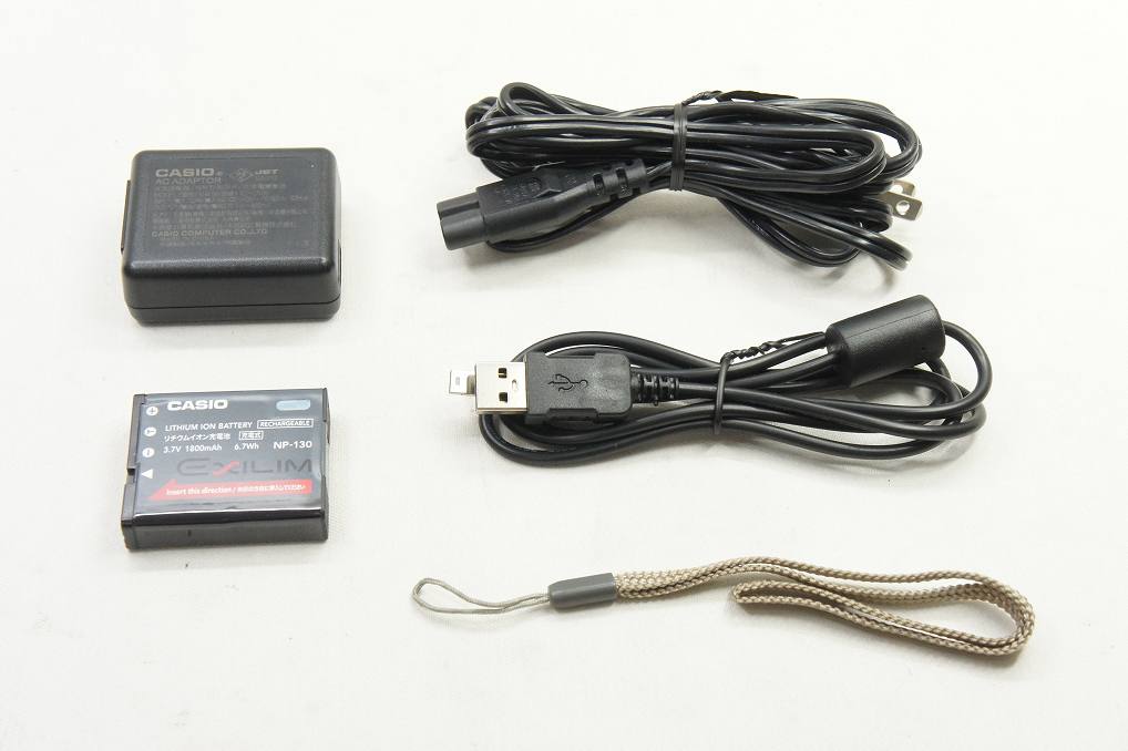 美品 CASIO カシオ EXILIM EX-ZR410 コンパクトデジタルカメラ ピンク 250610a