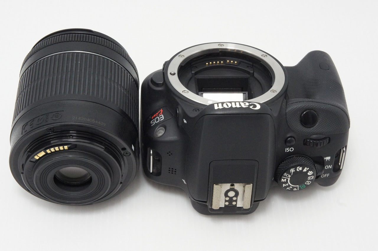 良品 Canon キヤノン EOS Kiss X7 ボディ + EF-S 18-55mm IS STM レンズキット デジタル一眼レフカメラ 260526a