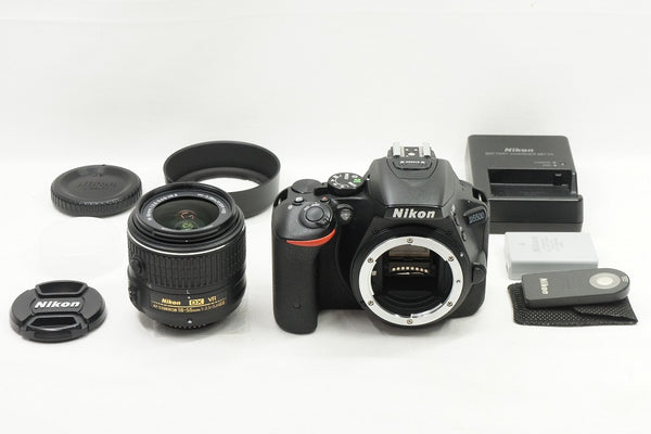 良品 Nikon ニコン D5500 ボディ + AF-S DX 18-55mm VR II レンズキット デジタル一眼レフ 240317h