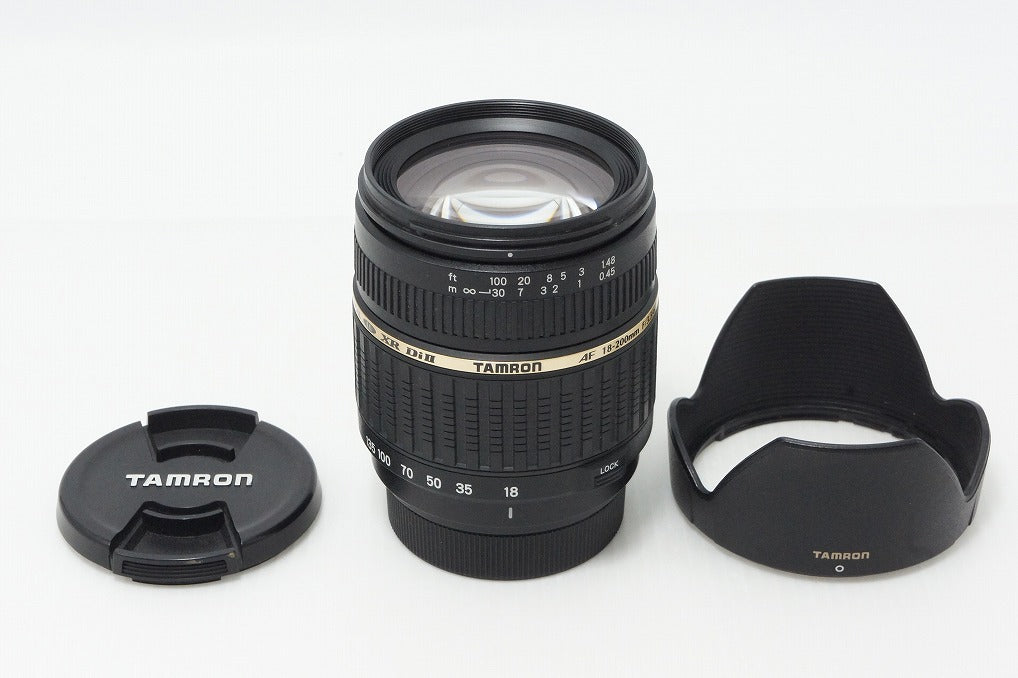 良品 TAMRON AF 18-200mm F3.5-6.3 XR Di II LD Aspherical IF MACRO A14 PENTAX Kマウント APS-C フード付 260528v