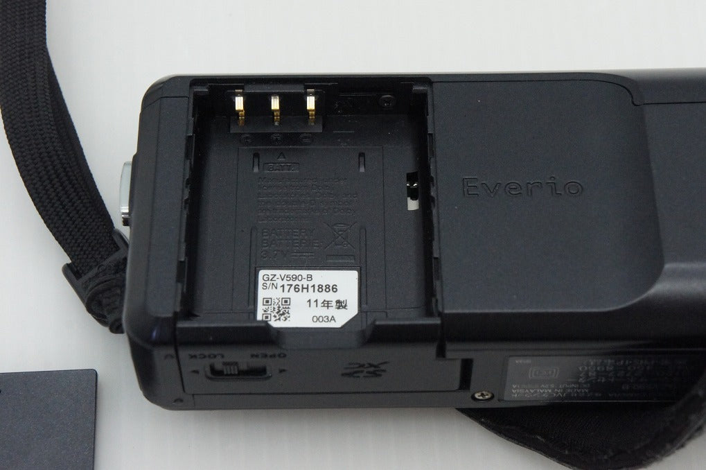 訳あり品 JVCケンウッド Everio GZ-V590 デジタルビデオカメラ ブラック 251218k