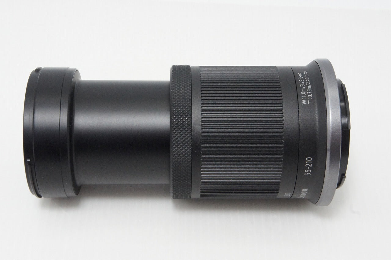 美品 Canon キヤノン RF-S 55-210mm F5-7.1 IS STM APS-C RFマウント ズームレンズ 260528m