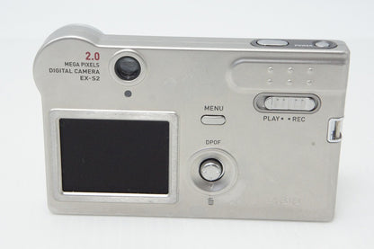CASIO カシオ EXILIM EX-S2 コンパクトデジタルカメラ シルバー 260403g