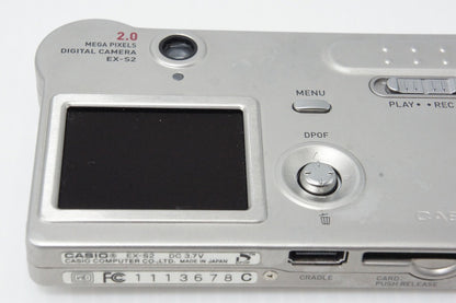 CASIO カシオ EXILIM EX-S2 コンパクトデジタルカメラ シルバー 260403g