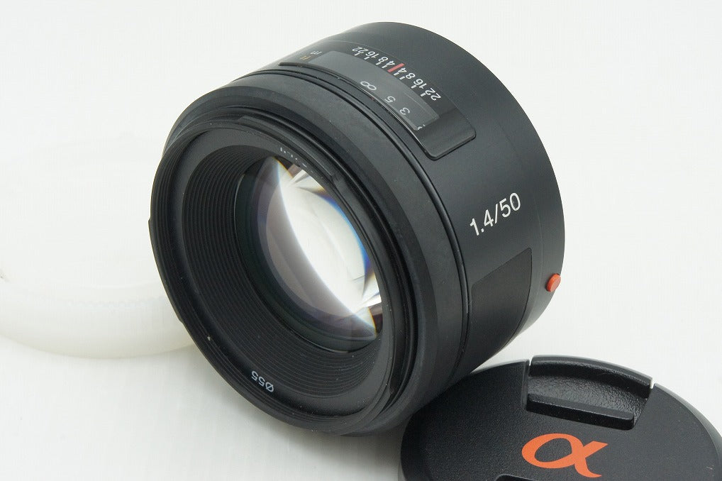 良品 SONY ソニー AF 50mm F1.4 SAL50F14 MINOLTA ミノルタ αマウント 単焦点レンズ 260226r