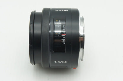 良品 SONY ソニー AF 50mm F1.4 SAL50F14 MINOLTA ミノルタ αマウント 単焦点レンズ 260226r