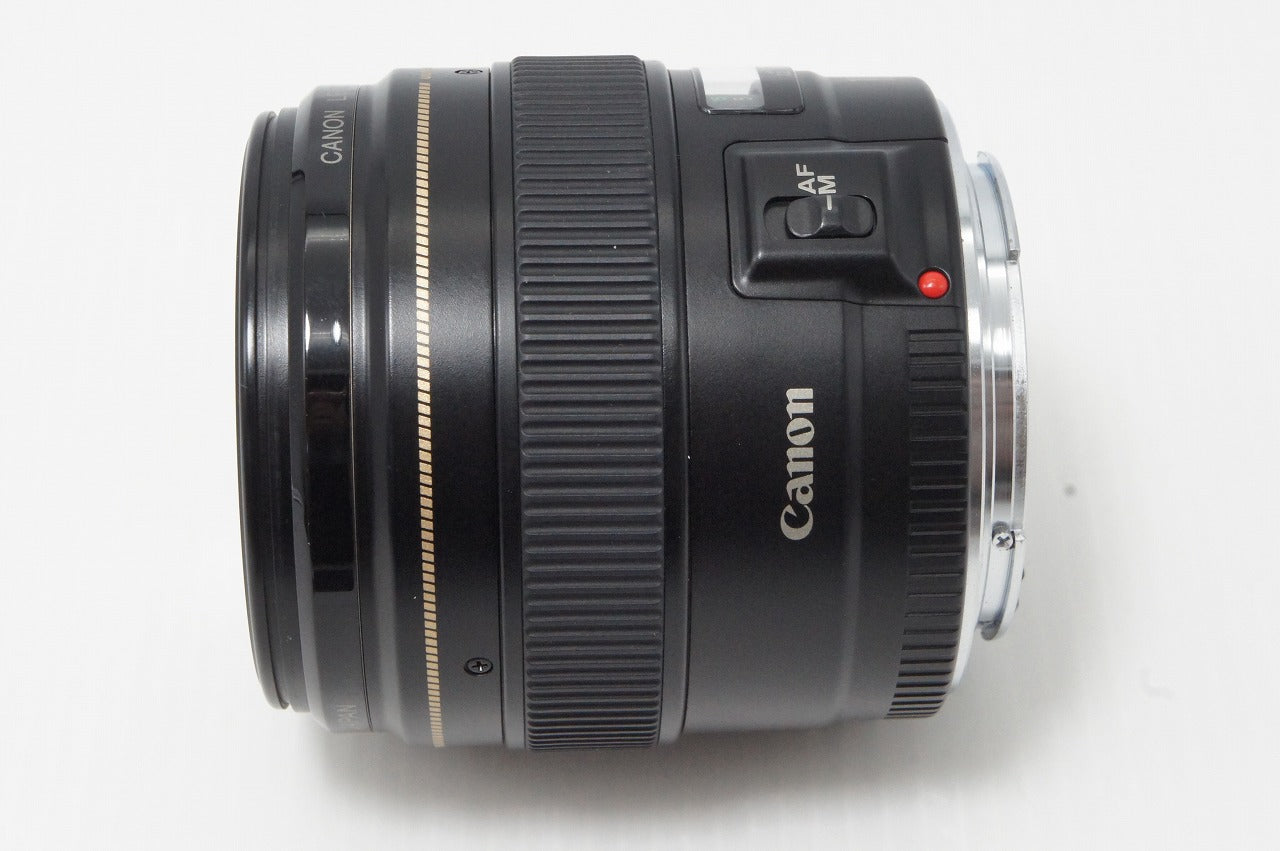 良品 Canon キヤノン EF 100mm F2 USM フルサイズ 単焦点レンズ フード付 260528r