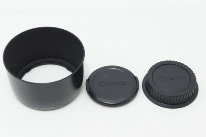 良品 Canon キヤノン EF 100mm F2 USM フルサイズ 単焦点レンズ フード付 260528r