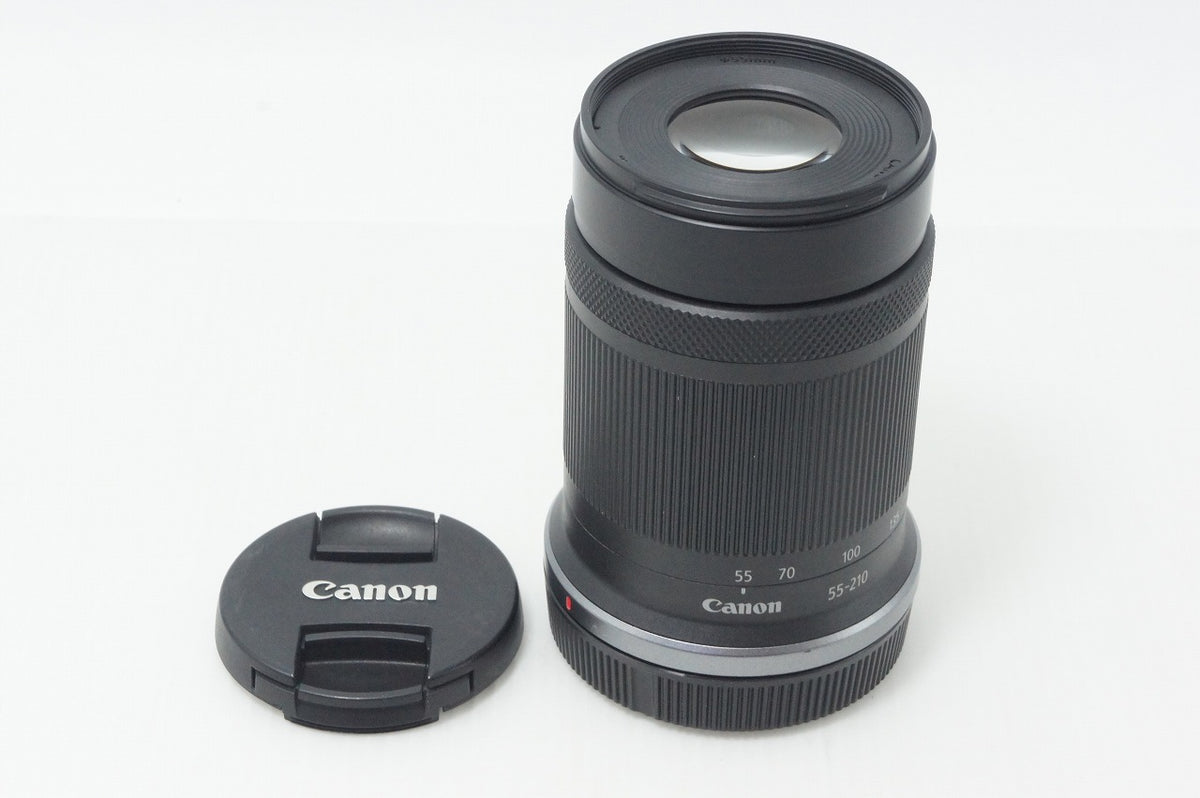 美品 Canon キヤノン RF-S 55-210mm F5-7.1 IS STM RFマウント APS-C ズームレンズ 260912c