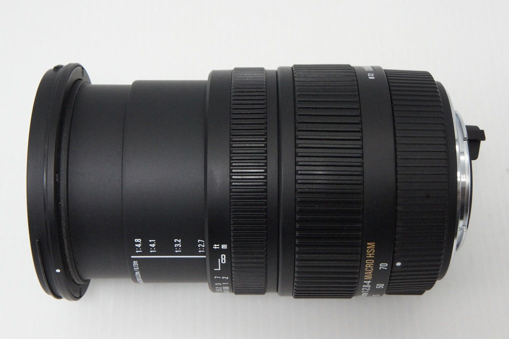 良品 SIGMA シグマ 17-70mm F2.8-4 DC MACRO OS HSM PENTAX ペンタックス Kマウント ズームレンズ フード付 260402z