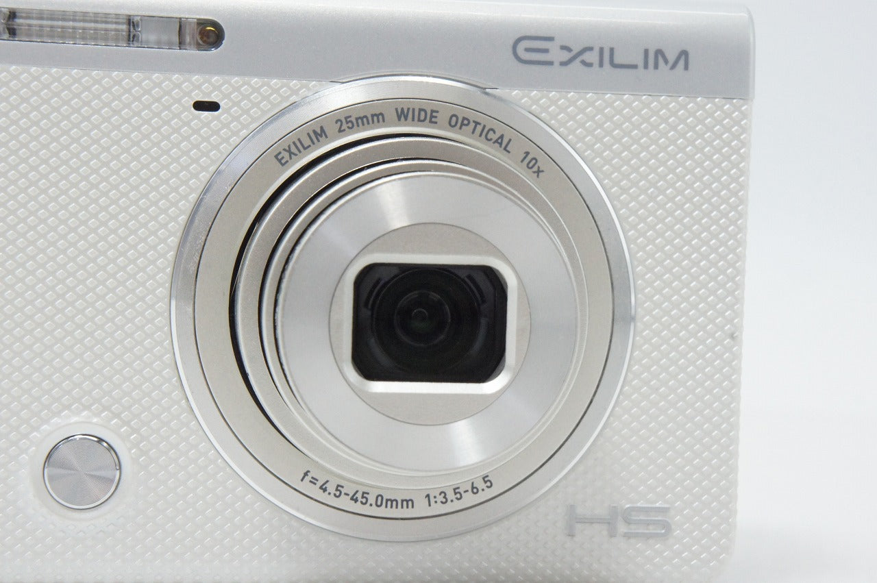 美品 CASIO カシオ EXILIM EX-ZR60 コンパクトデジタルカメラ ホワイト 260403h