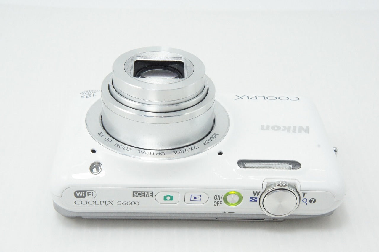 Nikon ニコン COOLPIX S6600 コンパクトデジタルカメラ ナチュラルホワイト 260403f