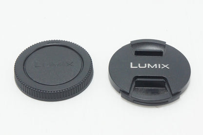 美品 Panasonic パナソニック LUMIX G VARIO 14-42mm F3.5-5.6 ASPH. MEGA O.I.S H-FS014042 マイクロフォーサーズ ズームレンズ 260911q