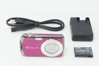 CASIO EXILIM EX-Z1 Compact Digital Camera Purple 260603o