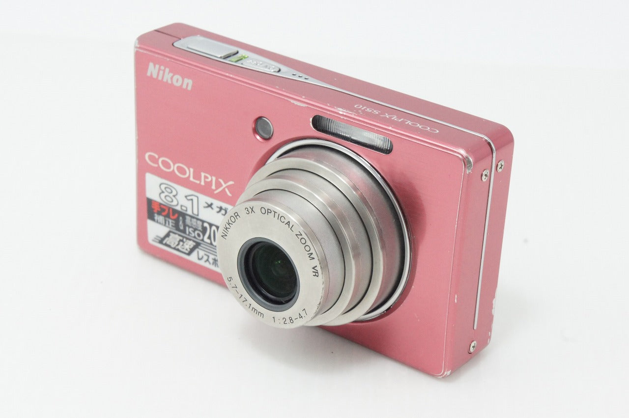 Nikon COOLPIX S510 デジタルカメラ ラズベリーレッド Nikon ニコン COOLPIX S510 コンパクトデジタルカメラ ラズベリー