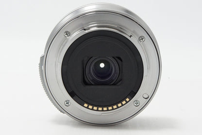 良品 SONY ソニー E PZ 16-50mm F3.5-5.6 OSS SELP1650 シルバー Eマウント APS-C ズームレンズ 260529g