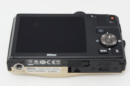 良品 Nikon ニコン COOLPIX S8100 コンパクトデジタルカメラ プレシャスゴールド 元箱付 260403v