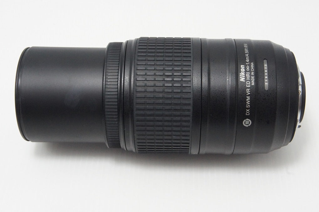 美品 Nikon ニコン AF-S DX NIKKOR 55-300mm F4.5-5.6G ED VR APS-C ズームレンズ フード ポーチ付 260603af