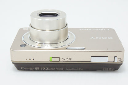 良品 SONY ソニー Cyber-shot DSC-WX1 コンパクトデジタルカメラ ゴールド 260603w