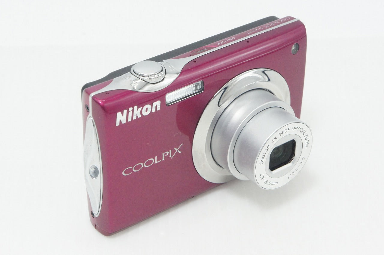 美品 Nikon ニコン COOLPIX S4000 コンパクトデジタルカメラ ルビー
