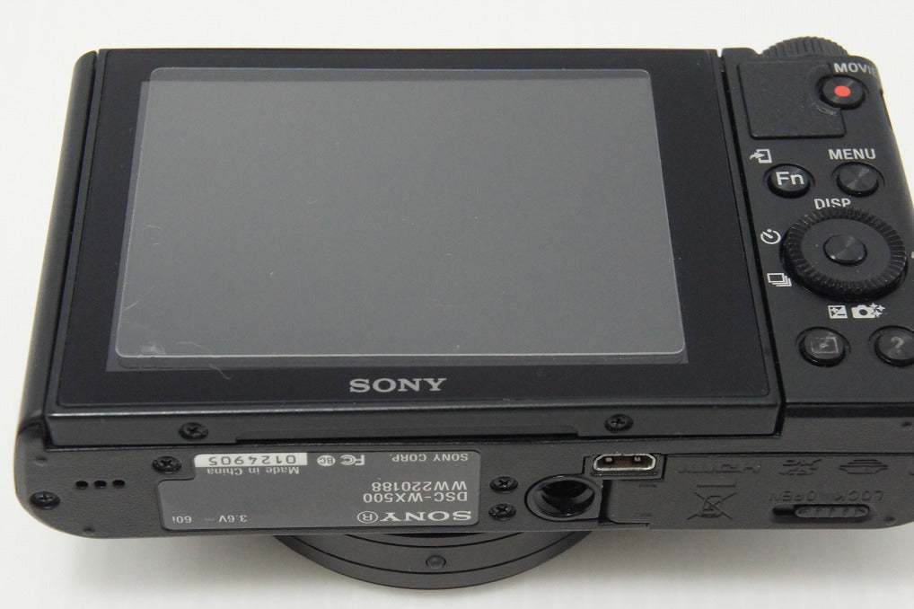 美品 SONY ソニー Cyber-shot DSC-WX500 コンパクトデジタルカメラ ブラック 260603v