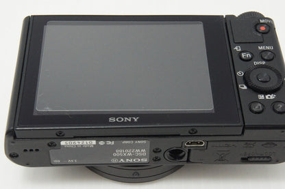 美品 SONY ソニー Cyber-shot DSC-WX500 コンパクトデジタルカメラ ブラック 260603v