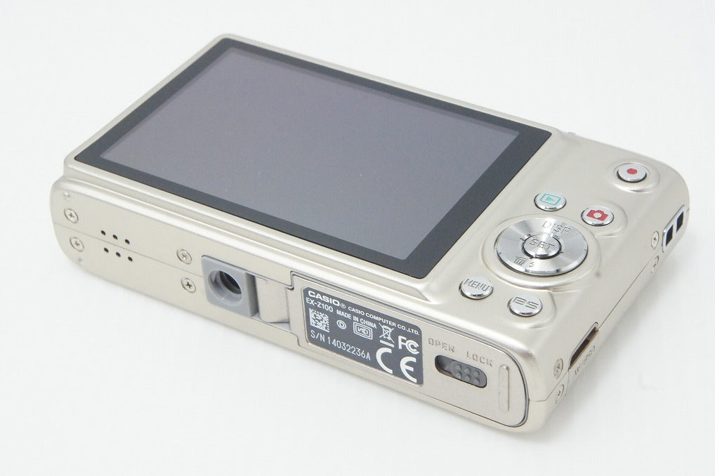 良品 CASIO カシオ EXILIM EX-Z100 コンパクトデジタルカメラ ゴールド 260603r