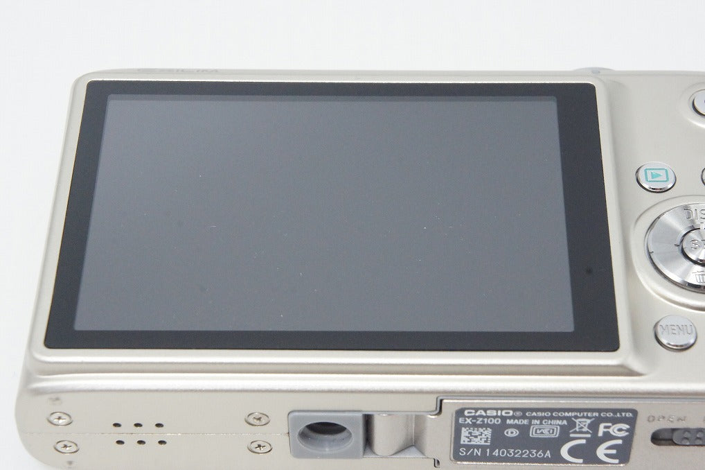良品 CASIO カシオ EXILIM EX-Z100 コンパクトデジタルカメラ ゴールド 260603r