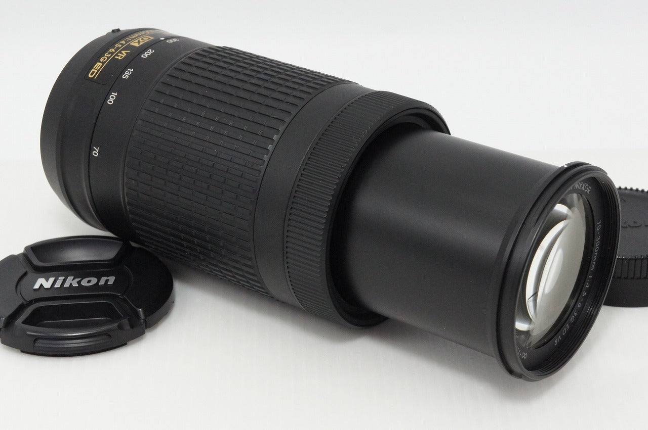 美品 Nikon ニコン AF-P DX NIKKOR 70-300mm F4.5-6.3G ED VR APS-C ズームレンズ 260402k