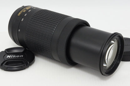 美品 Nikon ニコン AF-P DX NIKKOR 70-300mm F4.5-6.3G ED VR APS-C ズームレンズ 260402k