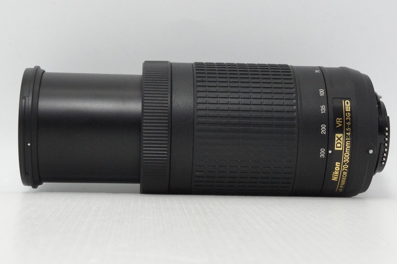 美品 Nikon ニコン AF-P DX NIKKOR 70-300mm F4.5-6.3G ED VR APS-C ズームレンズ 260402k
