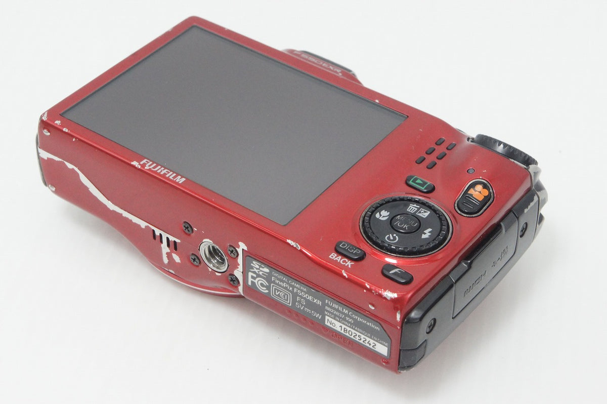 FUJIFILM フジフィルム FinePix F550 EXR コンパクトデジタルカメラ レッド 元箱付 260916d