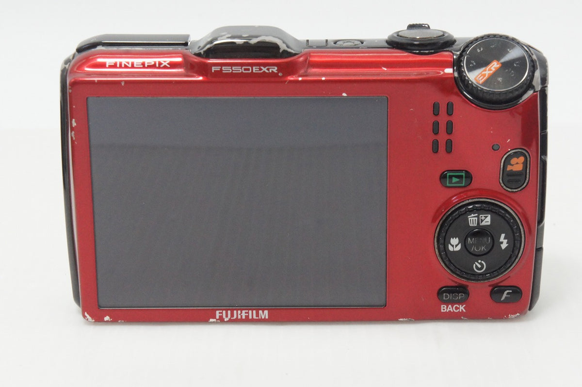 FUJIFILM フジフィルム FinePix F550 EXR コンパクトデジタルカメラ レッド 元箱付 260916d