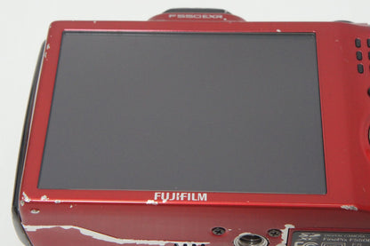 FUJIFILM フジフィルム FinePix F550 EXR コンパクトデジタルカメラ レッド 元箱付 260916d