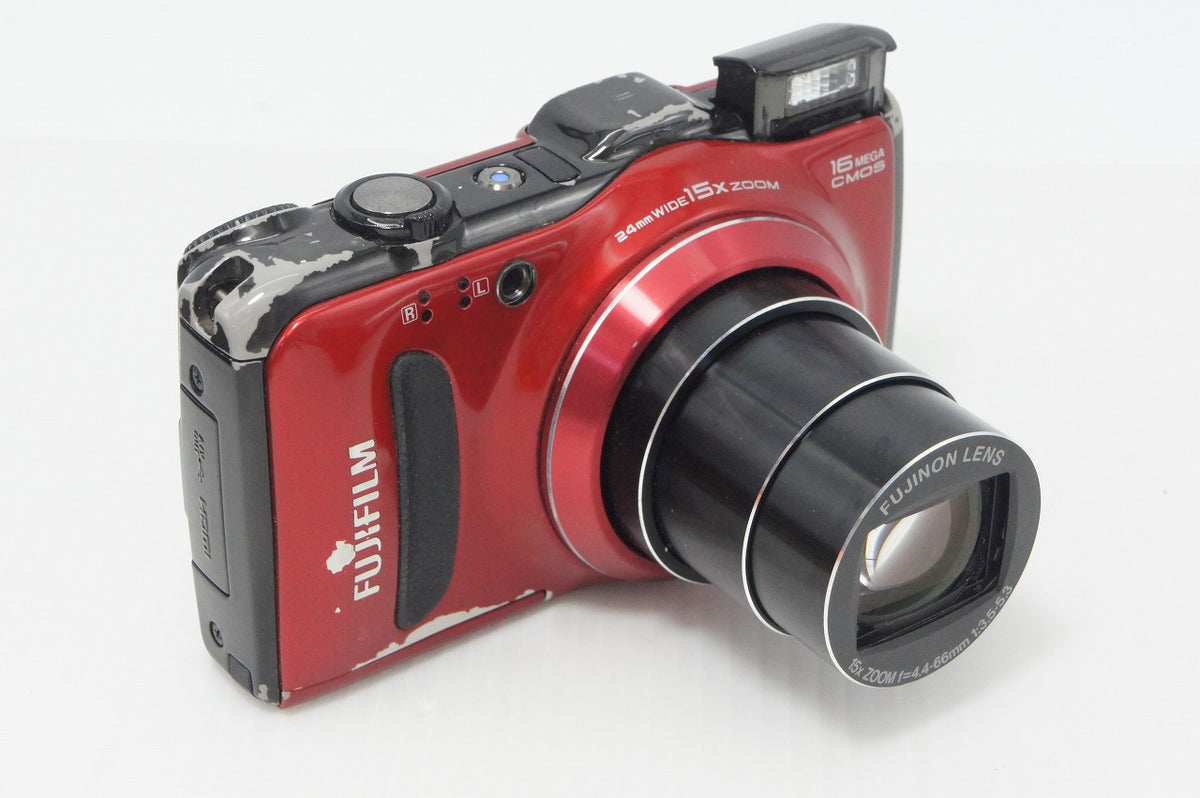 FUJIFILM フジフィルム FinePix F550 EXR コンパクトデジタルカメラ レッド 元箱付 260916d